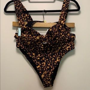 weWorewhat tortoise shell bikini top